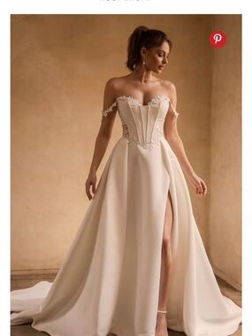 Sophia Tolli Y3171   Ivory Bridal Ball Gown with Corset Bodice